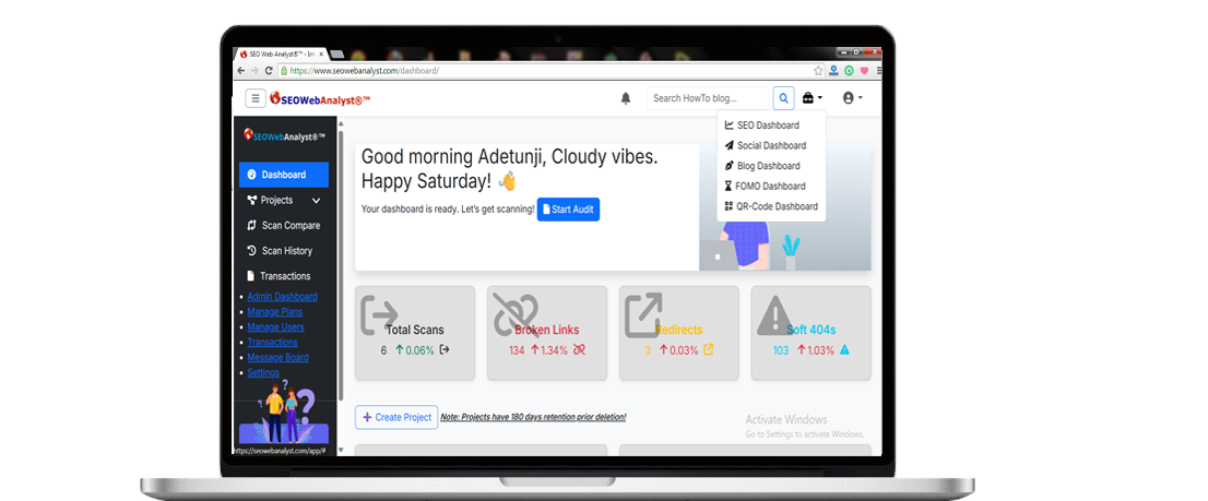 SEO Web Analyst Founded by Olatunji Adetunji